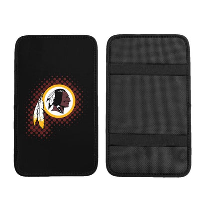 Washington Redskins Printed car armrest box cushion armrest protective cover