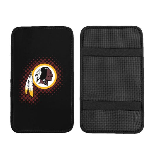 Washington Redskins Printed car armrest box cushion armrest protective cover