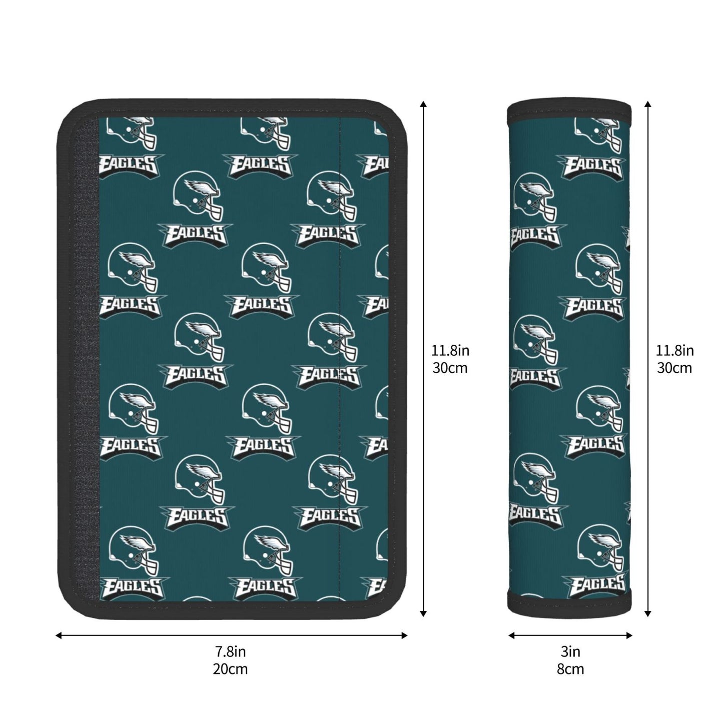 Philadelphia Eagles Car seat belt shoulder strap adult seat belt protective cover
