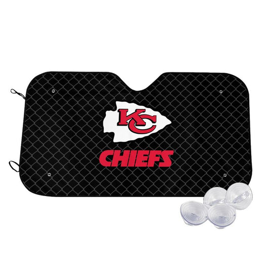 Kansas City Chiefs Print Car windshield sunshades is suitable front Car windshield sunshades