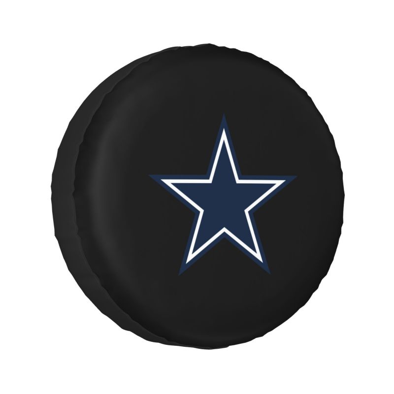 Dallas Cowboys 3 Car tire protective cover waterproof and dustproof tire cover