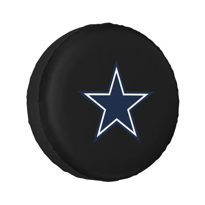 Dallas Cowboys 3 Car tire protective cover waterproof and dustproof tire cover