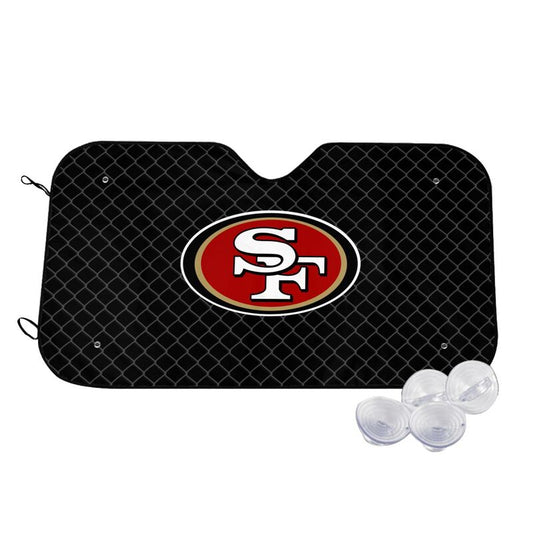 San Francisco 49ers Print Car windshield sunshades is suitable front Car windshield sunshades