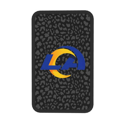 Los Angeles Rams 2 print Car handrail box cushion Personalized car armrest cover