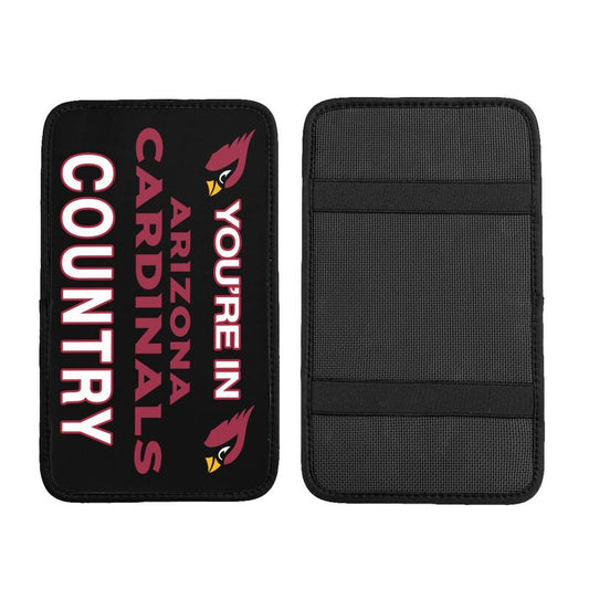 Arizona Cardinals Printed car armrest box pad elbow support pad