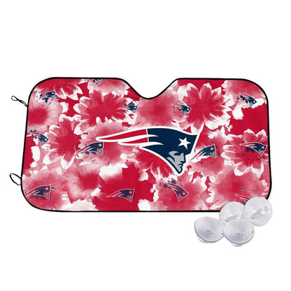 New England Patriots Printed multi size car front windshield sunshade car windshield sunshade