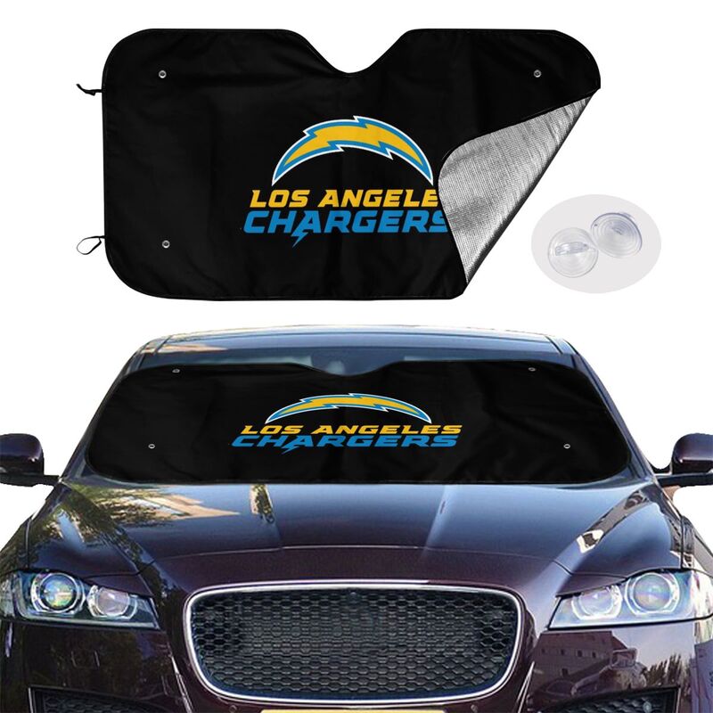 San Diego Chargers 4 Print suitable for front Car windshield sunshades Car windshield sunshades