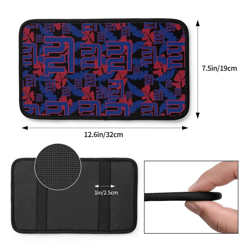 New York Giants printing Center console armrest pad car armrest protective cover car