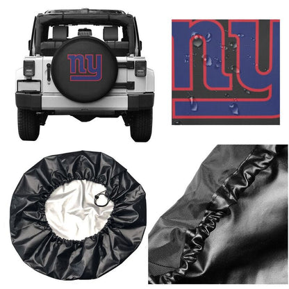 New York Giants Print tire protection covers car sunscreen tire protection covers