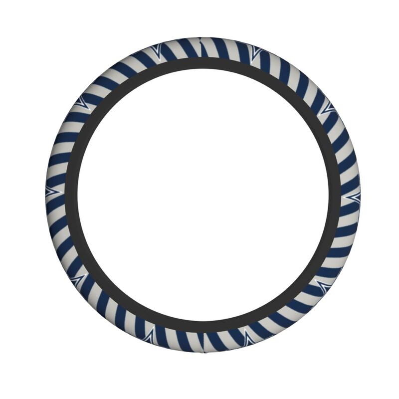 Dallas Cowboys 1 Printed breathable elastic steering wheel anti slip cover
