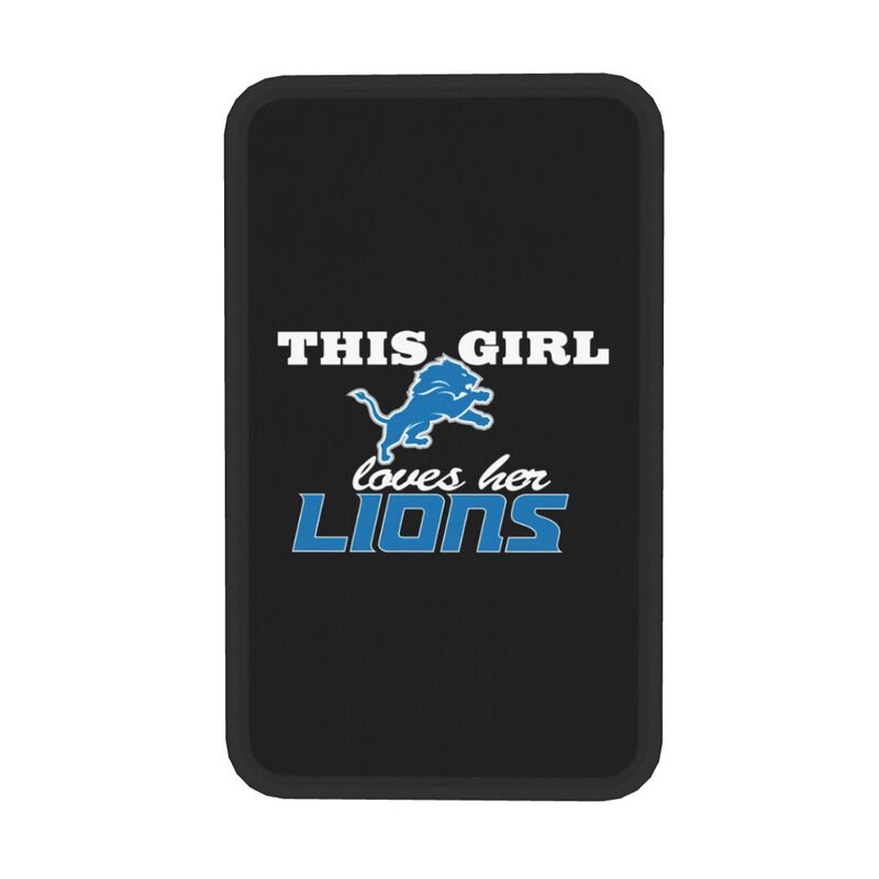 Detroit Lions Printing car center console pad car armrest protective cover