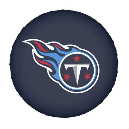 Tennessee Titans Printed tire protection cover car spare tire dust protection cover