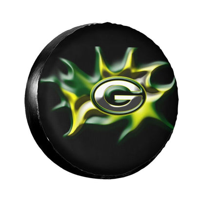 Green Bay Packers Tyre protective cover car dustproof sunscreen tyre protective cover