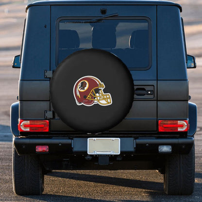 Washington Redskins 2 Car tire protective cover waterproof and dustproof tire cover