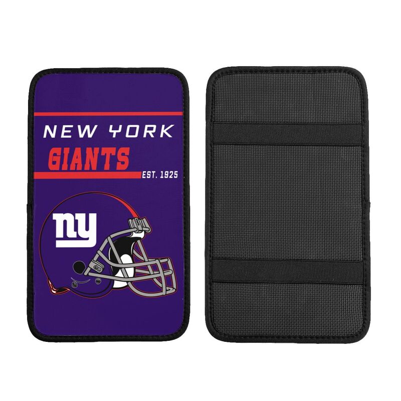 New York Giants Print car armrest box cushion armrest protective cover