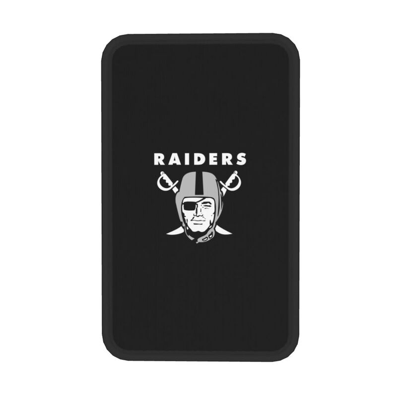 Car armrest box pad Las Vegas Raiders 1 Printed central armrest box pad protective pad