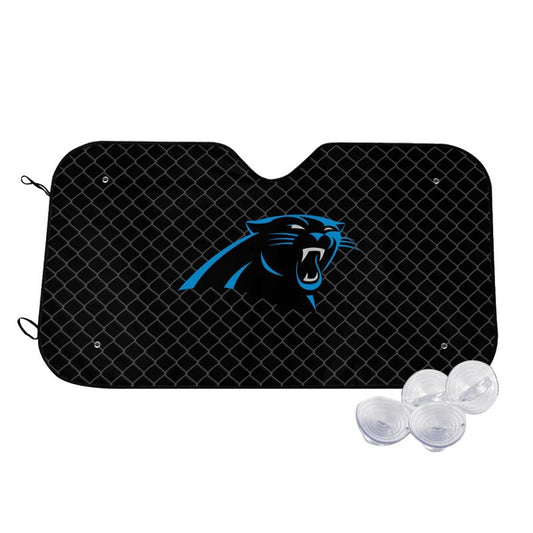 Carolina Panthers Print Car windshield sunshades is suitable front Car windshield sunshades