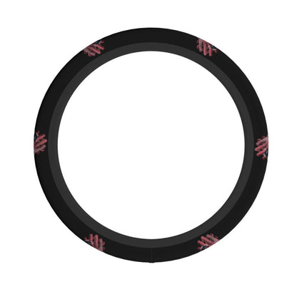 Houston Texans 4 Printed breathable elastic steering wheel cover anti slip cover