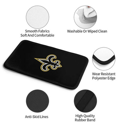 New Orleans Saints Printed car center armrest box pad anti slip pad