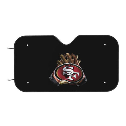 San Francisco 49ers Printed multi size front windshield sunshade car windshield sunshade