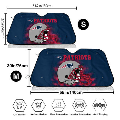 New England Patriots Printing car front windshield sunshade car windshield sunshade multi size