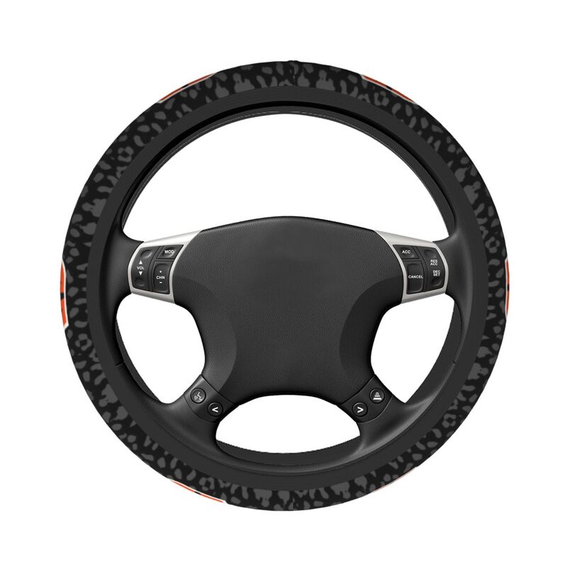Cincinnati Bengals Printed elastic steering wheel cover car anti-skid cover