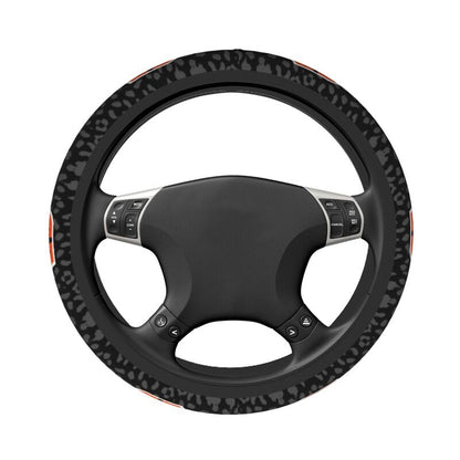 Cincinnati Bengals Printed elastic steering wheel cover car anti-skid cover