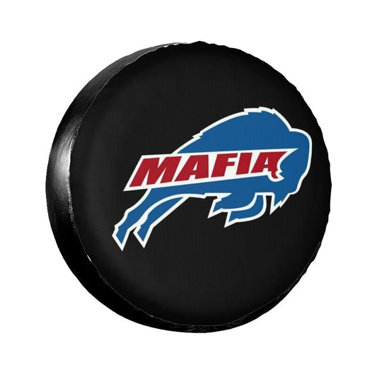 Buffalo Bills 6 car dustproof sunscreen tyre protective cover Tyre protective cover
