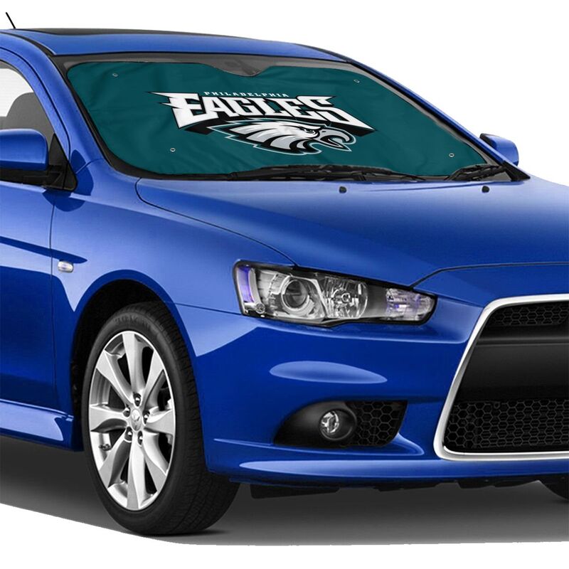 Philadelphia Eagles 2 Printing Car windshield sunshades is suitable front windshield sunshades