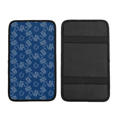 Indianapolis Colts  Printed armrest protective cover car armrest box cushion