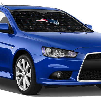 New England Patriots 2 Printed is suitable for front Car windshield sunshades Car windshield sunshades