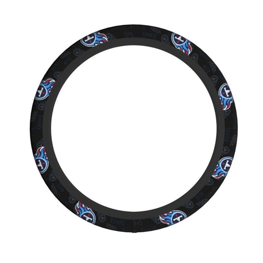 Tennessee Titans 1 Printed breathable elastic steering wheel protective cover