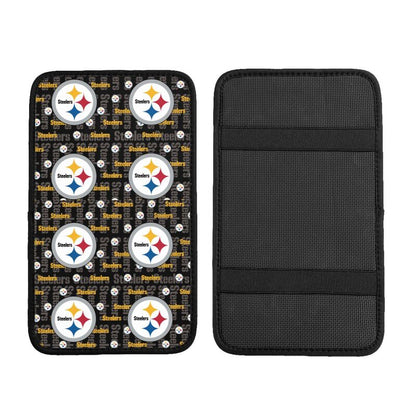 Pittsburgh Steelers1 Protective pad for armrest box of printing vehicle