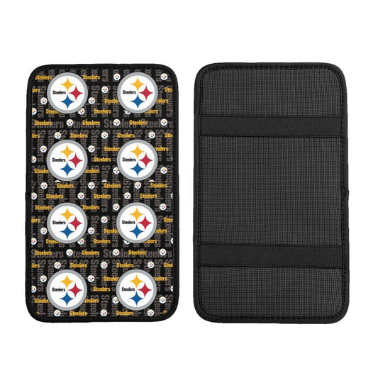 Pittsburgh Steelers1 Protective pad for armrest box of printing vehicle