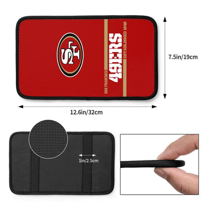 San Francisco 49ers Printed car armrest box pad Protective pad