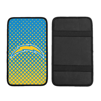 San Diego Chargers Car handrail box cushion Personalized printed car armrest cover