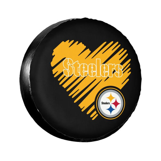 Pittsburgh Steelers Printed car spare tire dust protection cover tire protection cover