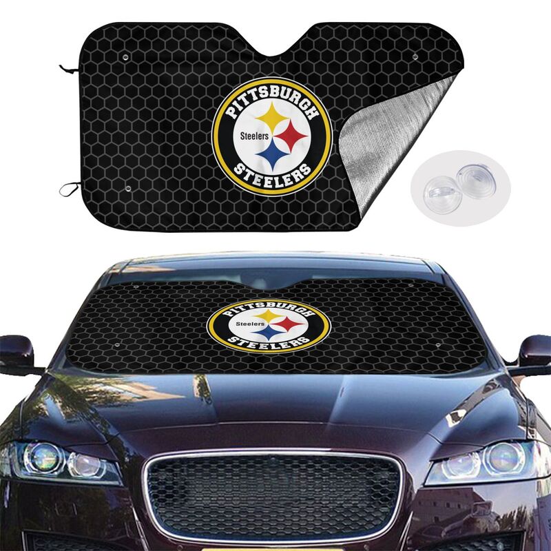 Pittsburgh Steelers 2 Printed is suitable front Car windshield sunshades Car windshield sunshades