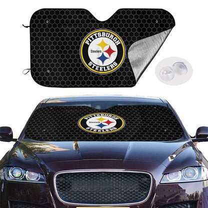 Pittsburgh Steelers 2 Printed is suitable front Car windshield sunshades Car windshield sunshades
