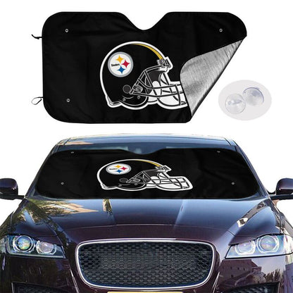 Pittsburgh Steelers Printed multi size front windshield sunshade car windshield sunshade