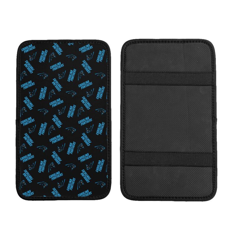 Carolina Panthers  Printed armrest protective cover car armrest box cushion