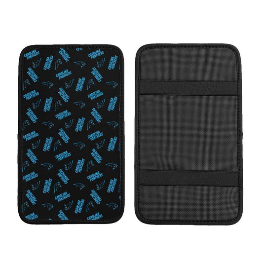 Carolina Panthers  Printed armrest protective cover car armrest box cushion