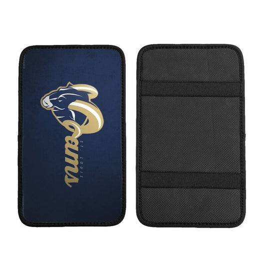 Los Angeles Rams2 Printed car armrest box pad elbow protection pad