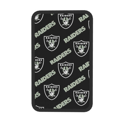 Car armrest box pad Las Vegas Raiders3 Printed central armrest box pad anti slip pad