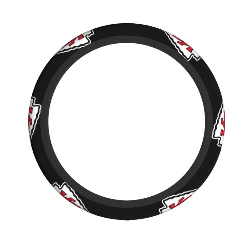 Kansas City Chiefs Printed elastic steering wheel cover car steering wheel protective cover