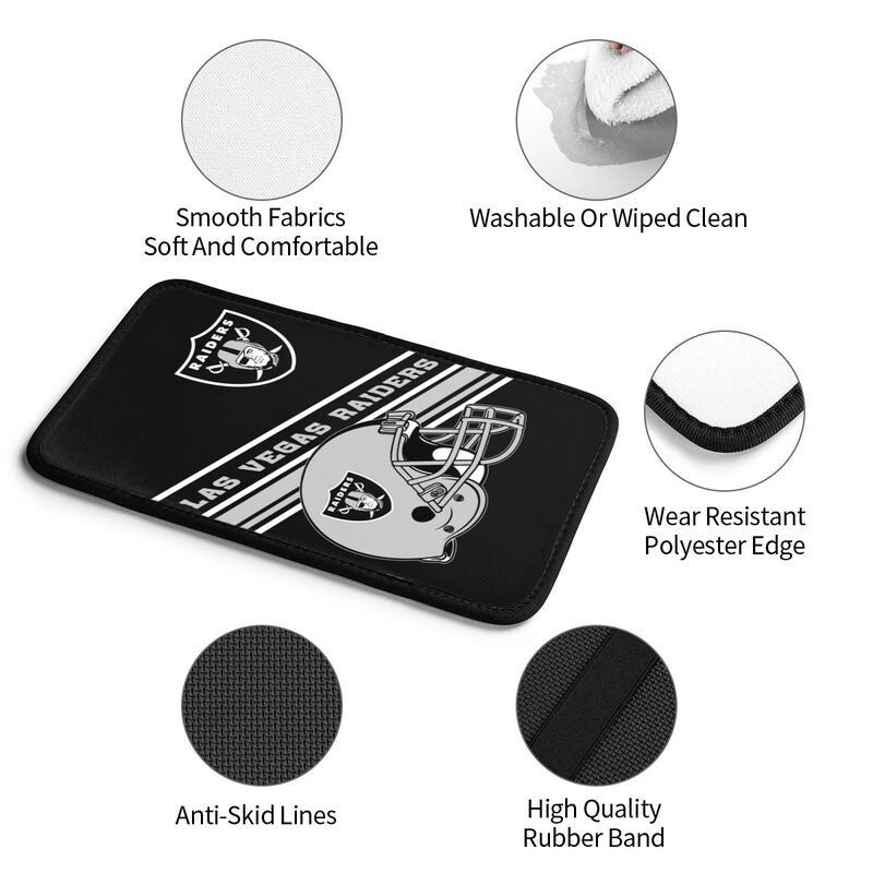 Las Vegas Raiders Print armrest protective cover car armrest box cushion