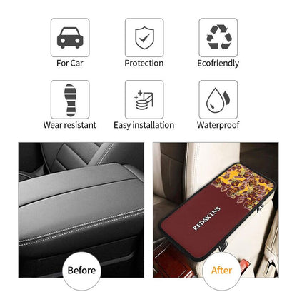 Washington Redskins print Car center console armrest pad car armrest protective cover