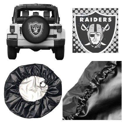 Las Vegas Raiders Printing tire protection cover car sun protection tire protection cover