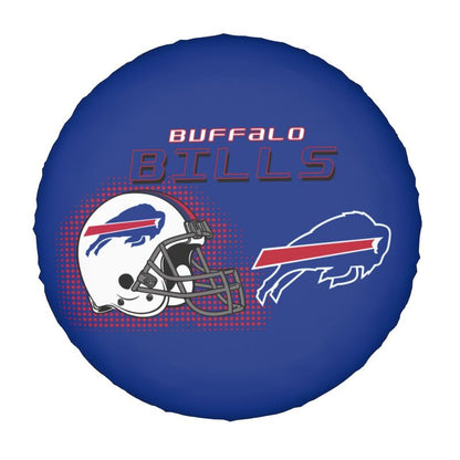 Buffalo Bills Print car tire protection cover car spare tire dust protection covers