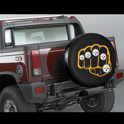 Pittsburgh Steelers Print tire protection cover car spare tire dust protection covers